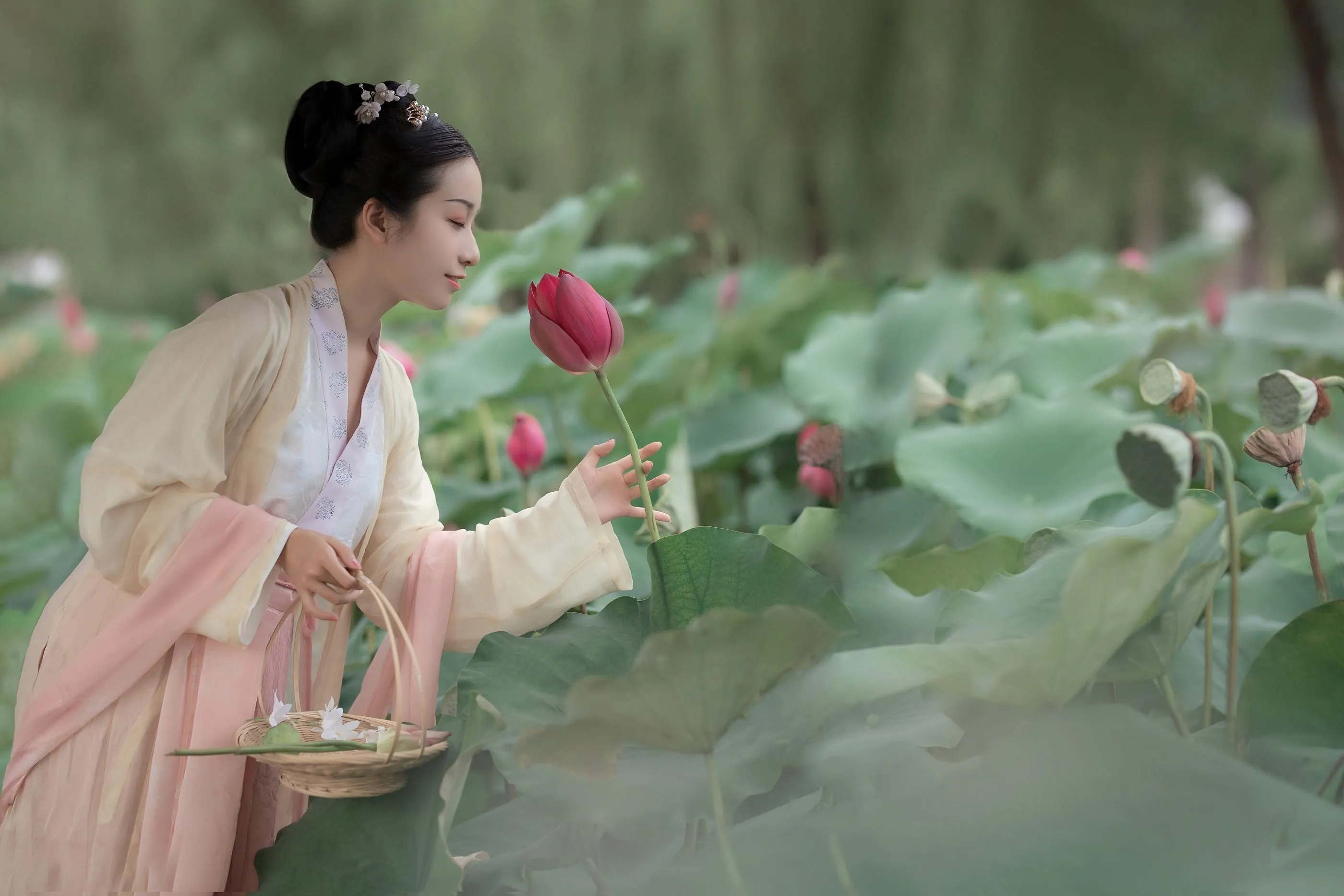 [YITUYU艺图语]2021.12.31 采荷 小清菡 [20P]插图7